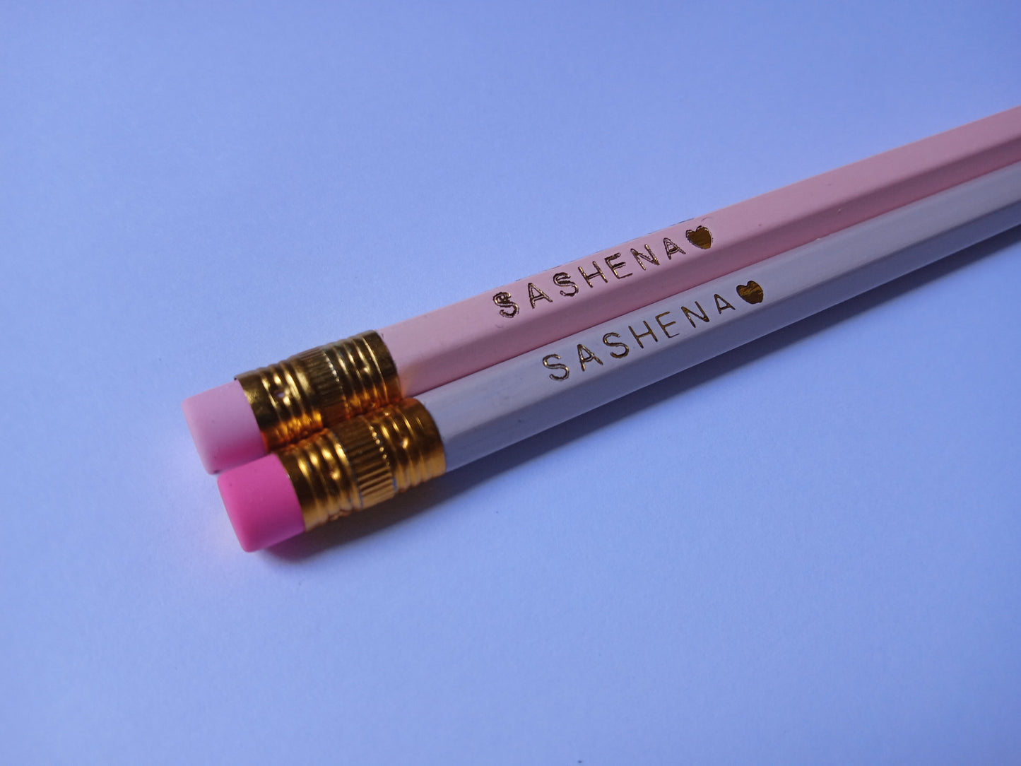 Personalized Foil Stamped Pencil Set
